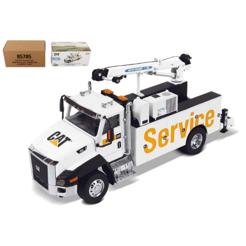 DIECAST MASTER DM85785 CAT CT660 AUTO-CRANE TITAN 1:50