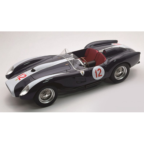 Tecnomodel TMD18254F FERRARI 250 TR PONTOON-FENDER N.12 3rd ELAINTARHANAJO 1958 C.LINCOLN1:18