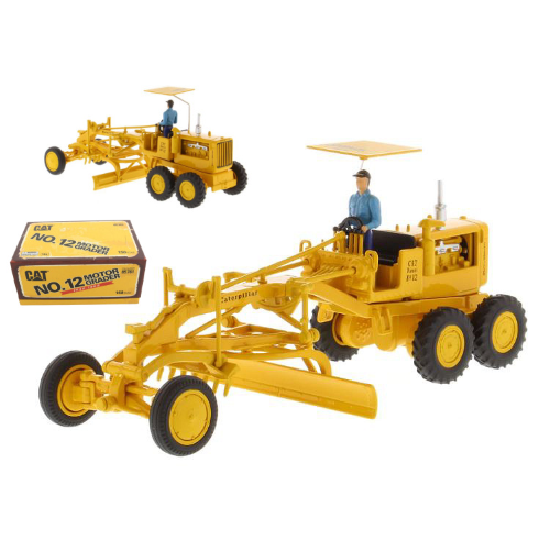 Diecast Master DM85761 CAT No.12 MOTORGRADER 1:50