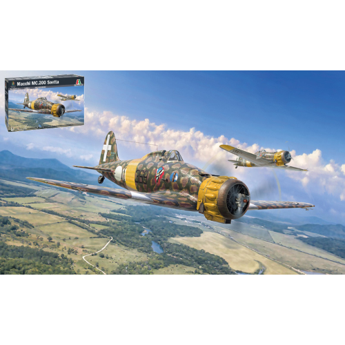 ITALERI IT2516 MACCHI MC 200 SAETTA KIT 1:32