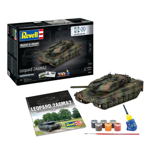 REVELL "RV05631 LEOPARD 2 A6A2 ""70 YEARS BUNDESWEHR"" KIT 1:35"