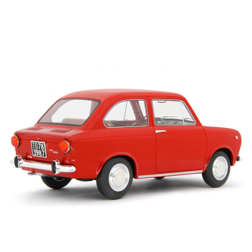 Laudoracing - Fiat 850 Berlina 1964  rosso 1:18