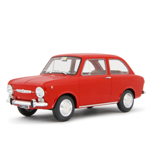 Laudoracing - Fiat 850 Berlina 1964  rosso 1:18