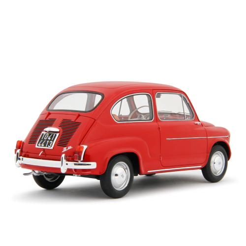 Laudoracing - Fiat 600D Berlina 1960-64, rosso