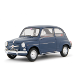 Laudoracing - Fiat 600D Berlina 1960-64, blu