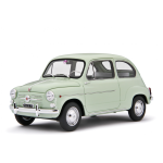 Laudoracing - Fiat 600D Berlina 1960-64, bianco