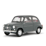Laudoracing - Fiat 600D Berlina 1960-64, grigio