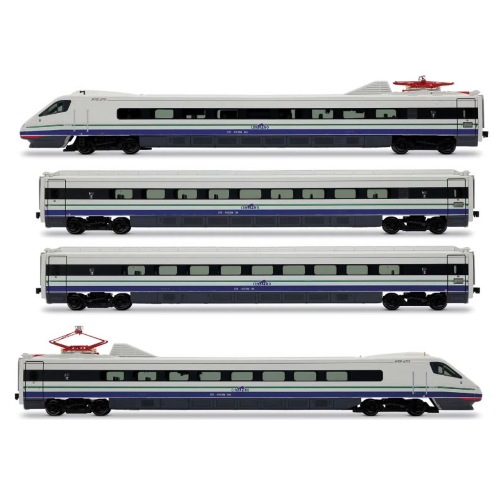 RIVAROSSI HR2963 CISALPINO ETR 470 ORIGINAL LIVERY 4-UNIT PACK EP.V 1:87