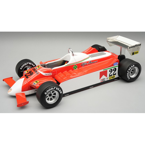 TECNOMODEL TMD18365A ALFA ROMEO 179 N.22 OLANDA GP 1980 V.BRAMBILLA 1:18