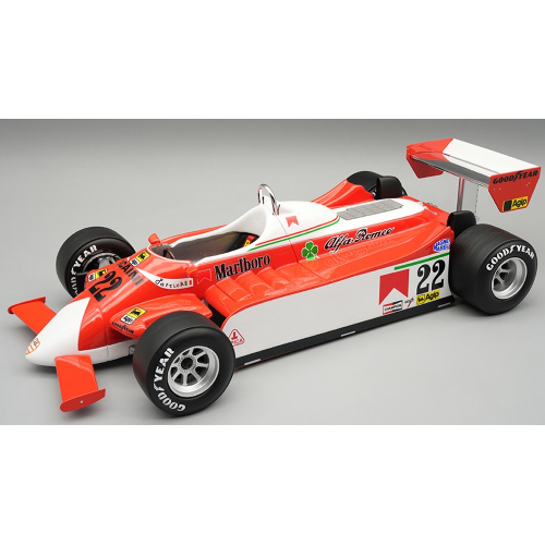 TECNOMODEL TMD18365C ALFA ROMEO 179 N.22 MONACO GP 1980 P.DEPAILLER 1:18