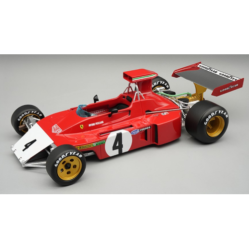 TECNOMODEL TMD18411C FERRARI 312B3-73 N.4 CANADA GP 1973 A.MERZARIO CRASHED NOSE 1:18