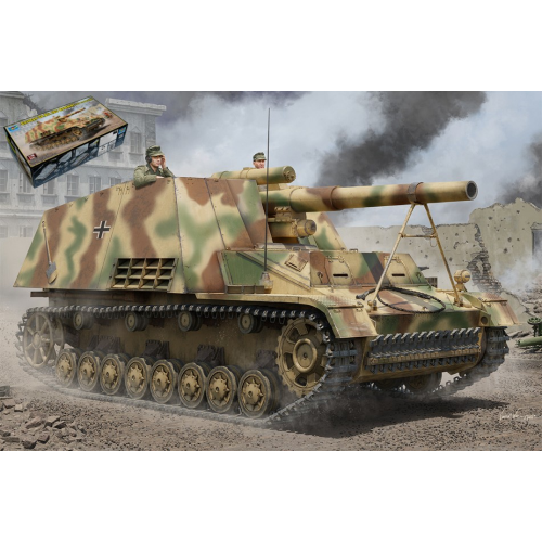 Trumpeter TP00953 CARRO GERMAN Sd.Kfz. 165 HUMMEL LATE PRODUCTION 1:16