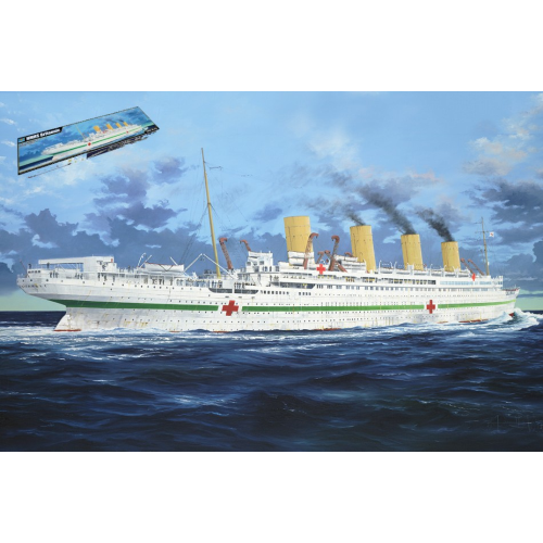 TRUMPETER TP03721 NAVE HMHS BRITANNIC KIT 1:200