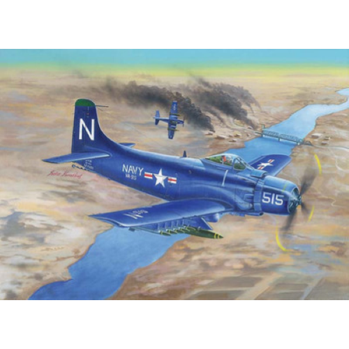 TRUMPETER TP2252 AEREO AD-4 SKYRAIDER KIT 1:32