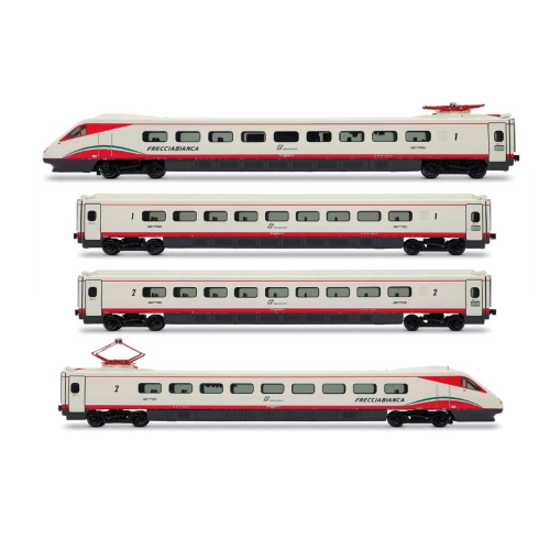 RIVAROSSI HR2962 FS ETR 460 FRECCIABIANCA 4-UNIT BASE SET EP.VI 1:87