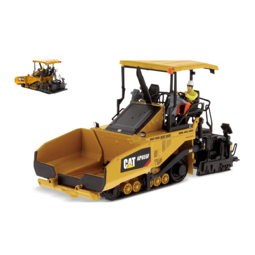 DIECAST MASTER DM85590 CAT AP655F ASPHALT PAVER 1:50