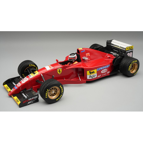TECNOMODEL TMD18333D FERRARI 412T2 N.28 JAPAN GP 1995 RAIN TYRES G.BERGER W/DRIVER 1:18