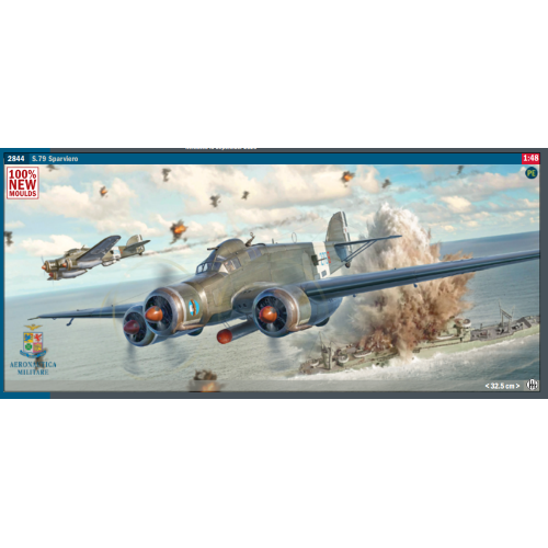 Italeri 2844 - Savoia-Marchetti SM.79 Sparviero kit 1:48