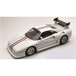TECNOMODEL TMD18361D FERRARI 288 GTO EVOLUZIONE 1985 WHITE/ITALIAN FLAG STRIPE 1:18