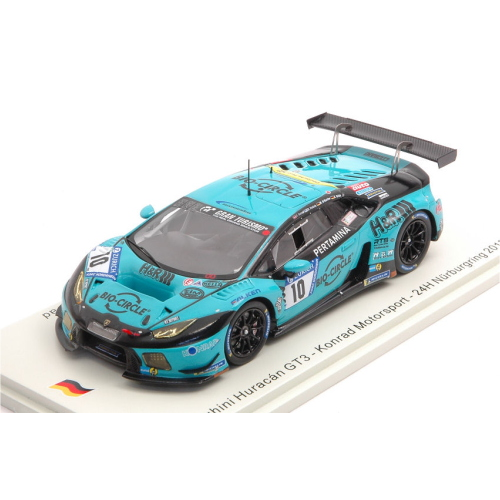 SPARK MODEL SG575 LAMBORGHINI HURACAN GT3 N.10 24 H NURBURGRING 2018 DI MARTINO-BRUCK-KONR