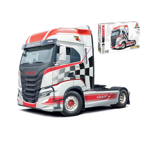 ITALERI IT3976 IVECO S-WAY ABARTH (SHOW TRUCK) KIT 1:24