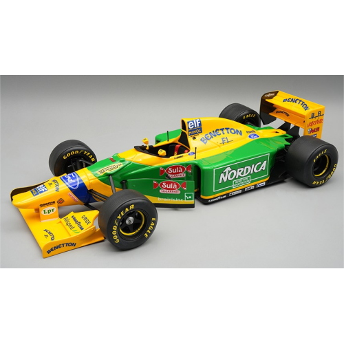TECNOMODEL TMD18377A BENETTON B193B 1993 BARCELLONA TEST M.ALBORETO 1:18