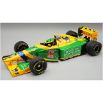 TECNOMODEL TMD18377D BENETTON B193B BRITISH GP 1993 RAIN TYRES M.SCHUMACHER 1:18