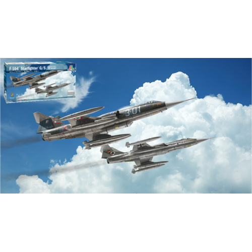 ITALERI "IT2514 F-104G ""RECCE"" UPGRADED EDITION KIT 1:32"