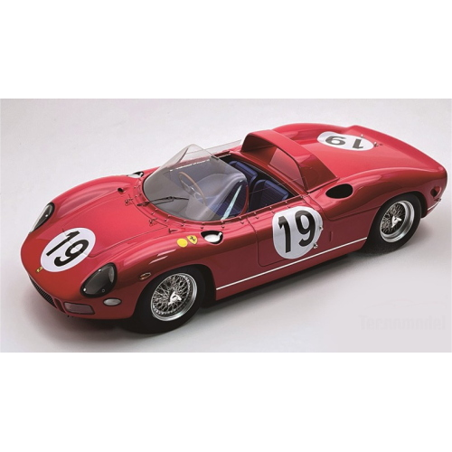 Tecnomodel TMD18309D FERRARI 330P N.19 3rd LE MANS 1964 BANDINI-SURTEES 1:18