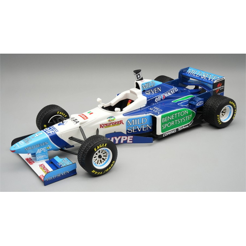 TECNOMODEL TMD18380B BENETTON B196 N.4 SPAIN GP 1996 G.BERGER 1:18