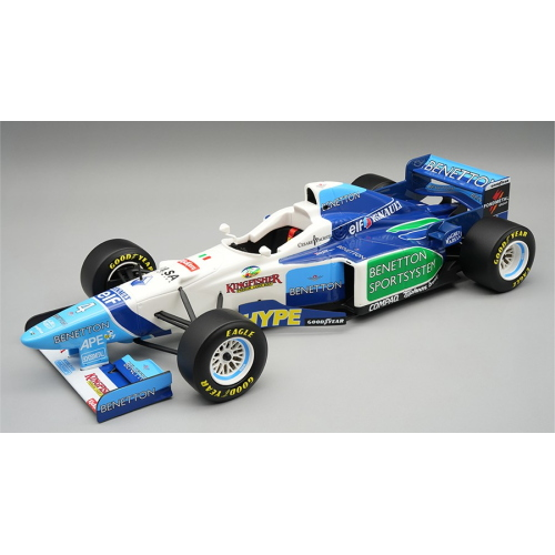 TECNOMODEL TMD18380D BENETTON B196 N.4 MONACO GP 1996 G.BERGER 1:18