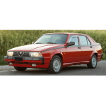 Mitica - Alfa Romeo 75 3.0 V6 America 1987, rosso