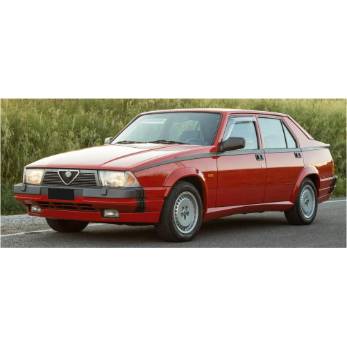 Mitica - Alfa Romeo 75 3.0 V6 America 1987, rosso