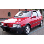 Mitica - Fiat Uno Turbo ie 1990, diecast, rosso
