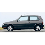 Mitica - Fiat Uno Turbo ie 1990, diecast, grigio met.
