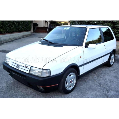 Mitica - Fiat Uno Turbo ie 1990, diecast, bianco