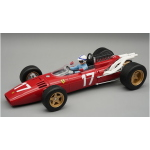TECNOMODEL TMD18318C FERRARI 312 F1 N.17 MONACO GP 1966 J.SURTEES C/VETRINA E PILOTA 1:18