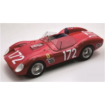 TECNOMODEL TMD18362B FERRARI DINO 196 S N.172 TARGA FLORIO 1970 RODRIGUEZ-RODRIGUEZ 1:18