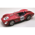TECNOMODEL TMD18362C FERRARI DINO 196 S N.142 TARGA FLORIO 1959 CABIANCA-SCARLATTI 1:18