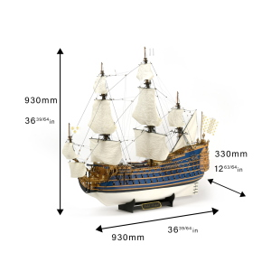 Artesania Latina - Soleil Royal Battleship XVII  1:72 Wooden Ship Model