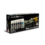 ITALERI ACRYLIC SET  WWII LUFTWAFFE AIRCRAFT