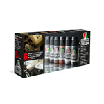 ITALERI ACRYLIC MODEL WASH SET