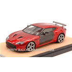 TECNOMODEL TMDMI52AS ASTON MARTIN V12 ZAGATO 2012 METALLIC RED W/CARBON ED.LIM.PCS 10 1:43