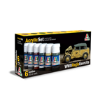 ITALERI ACRYLIC SET WWII REGIO ESERCITO