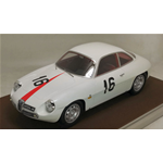 TECNOMODEL TMD1842F ALFA ROMEO GIULIETTA SZ N.16 COPPA FISA MONZA 1960 KIM 1:18