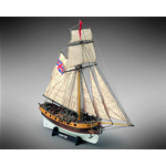 Mamoli MV35 HUNTER, British Armed Cutter 1797 1:72  kit