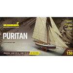 MAMOLI MV43 PURITAN, COPPA AMERICA 1885 1:50  kit