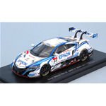 EBBRO EB45518 HONDA NSX-GT N.64 WINNER SUZUKA SUPER GT500 2017 BAGUETTE-MATSUURA 1:43