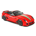 BBR "P1818 Ferrari 599XX ""Homestead Miami"" #4 2010 - Limited Edition 200 pcs 1:18"