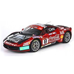 BBR P1843 Ferrari 458 Challenge Monza 2012 Team Depoi Coca Cola #8 - Limited Edition 100 pcs. 1:18